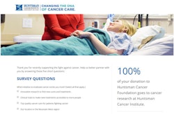 Huntsman Cancer Foundation Survey