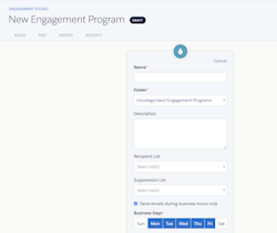 Add an Engagement Program