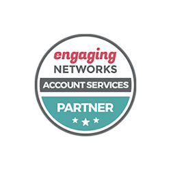 Engaging Networks Account Services Partner Badge