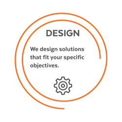 We design solutions that fit your objectives.