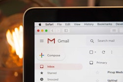 email inbox open on a desktop computer