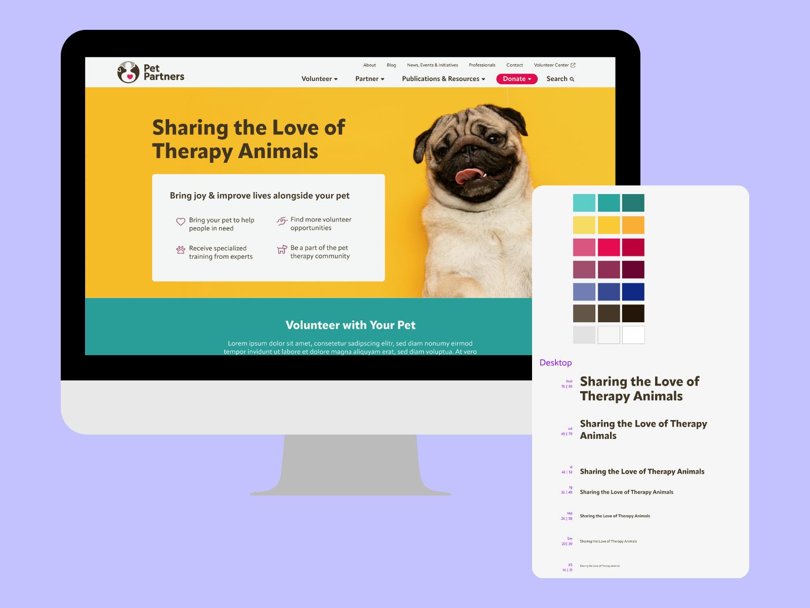 Modern and dynamic branding